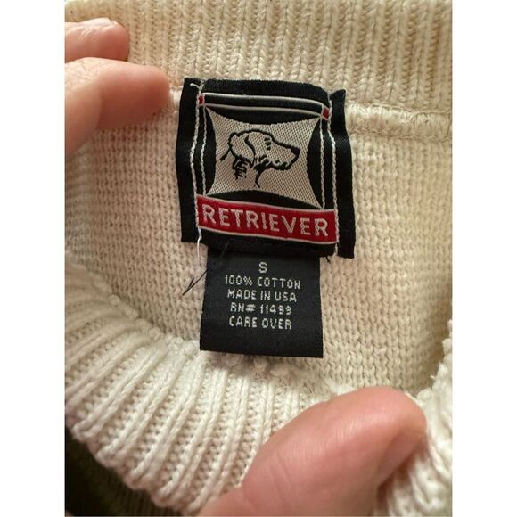 100% Cotton Knitted American Flag Sweater Kids Small - Picture 5 of 6